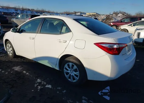 2014 Toyota Corolla L z USA, uszkodzony, nr VIN 2T1BURHE4EC215721